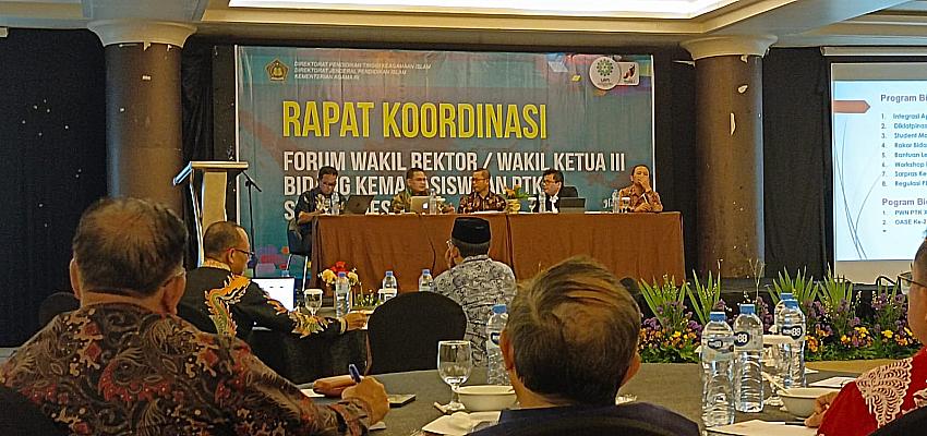 Rakor Warek 3 PTKIN se-Indonesia Bandung