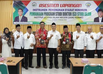 IAIN Kerinci Gelar Asesmen Lapangan Pembukaan Program Studi Doktor (S3) Studi Islam, Tonggak Baru Menuju UIN Kerinci