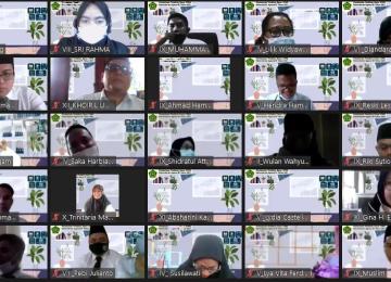 Pembukaan Latsar CPNS Kemenag 2021 Melalui Zoom Meeting