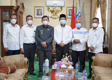 Kegiatan pertemuan rektor dengan Pemda Kerinci & Sungai Penuh