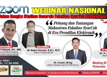 Banner Kuliah Umum daring Faksyar 2021