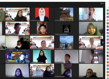 Kuliah Umum Faksyar 2021 melalui platform zoom meeting