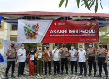 Vaksinasi Tahap II Bersama Akabri 1999 dan Polres Kerinci