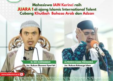 Mahasiswa Peserta Islamic Internasional Talent 2021 IAIN Batu Sangkar