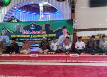 Sosialisasi imsakiyah Ramadhan 1443H/2022 Fakultas Syari'ah