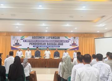 Perkuat Budaya Mutu, Prodi Pendidikan Bahasa Arab FTIK IAIN Kerinci Jalani Asesmen Lapangan Akreditasi