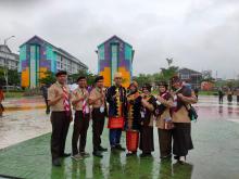 Kegiatan Upacara Bhineka Tunggal Ika PWN-PTK 2021 Palembang