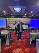Ghazi Febra utusan mahasiswa pelatihan wirausaha kemenag 2022, Batam