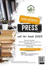 Pamflet IAIN Kerinci Press 2023