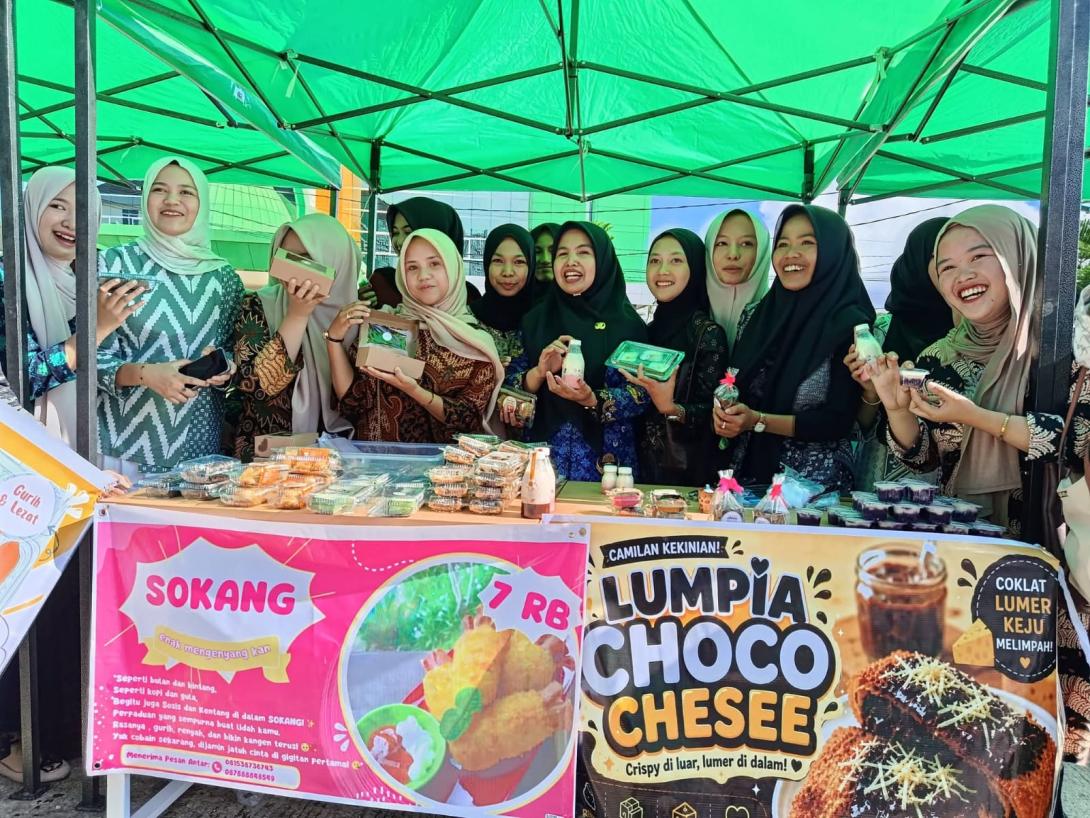 Mahasiswa MPI FTIK IAIN Kerinci Gelar Market Day: Wujud Praktikum Kewirausahaan Berbasis Kreativitas