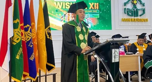 IAIN Kerinci Kukuhkan 538 Wisudawan pada Wisuda ke-XII Tahun Akademik 2025/2026