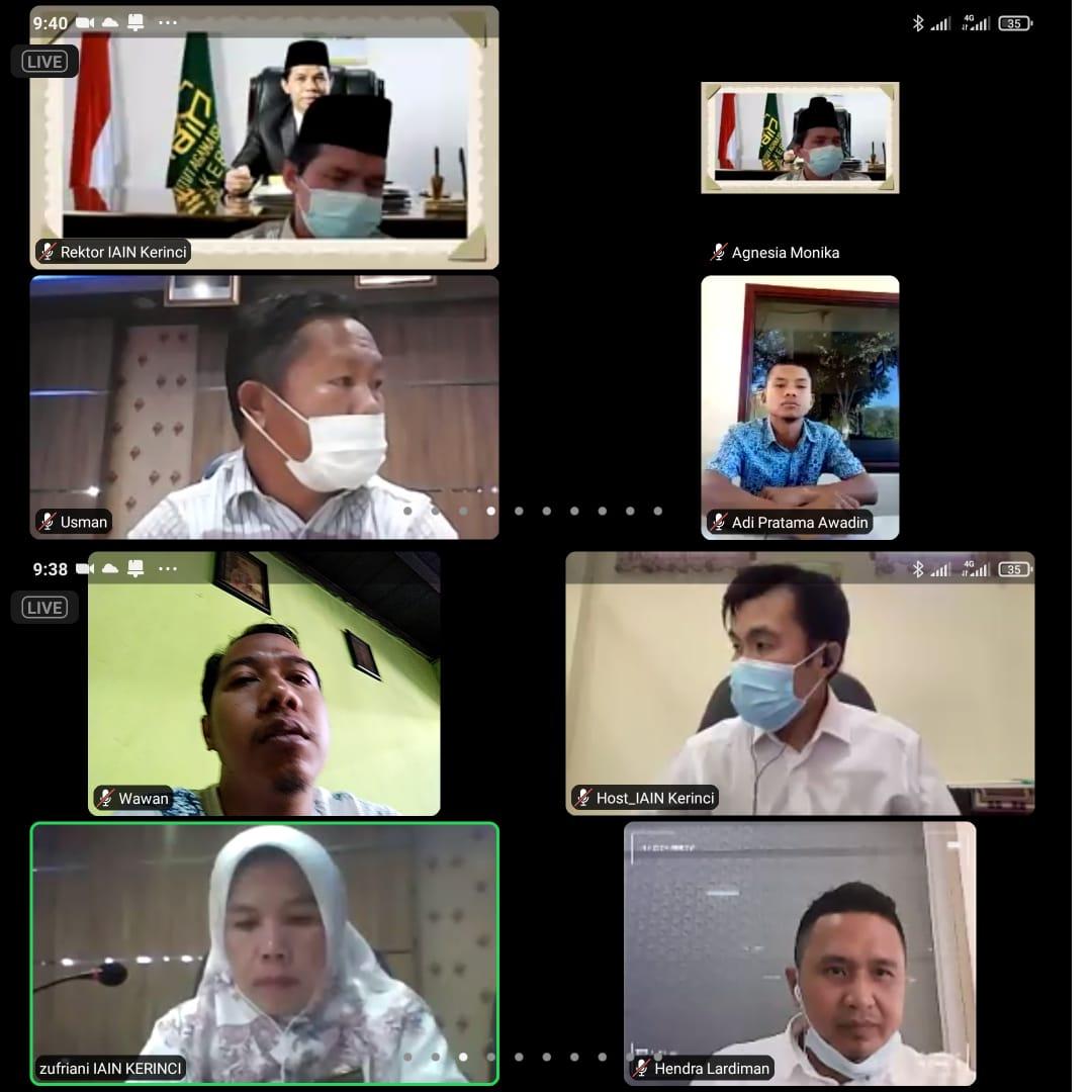 Penutupan Kukerta/KKN DR di LP2M IAIN Kerinci