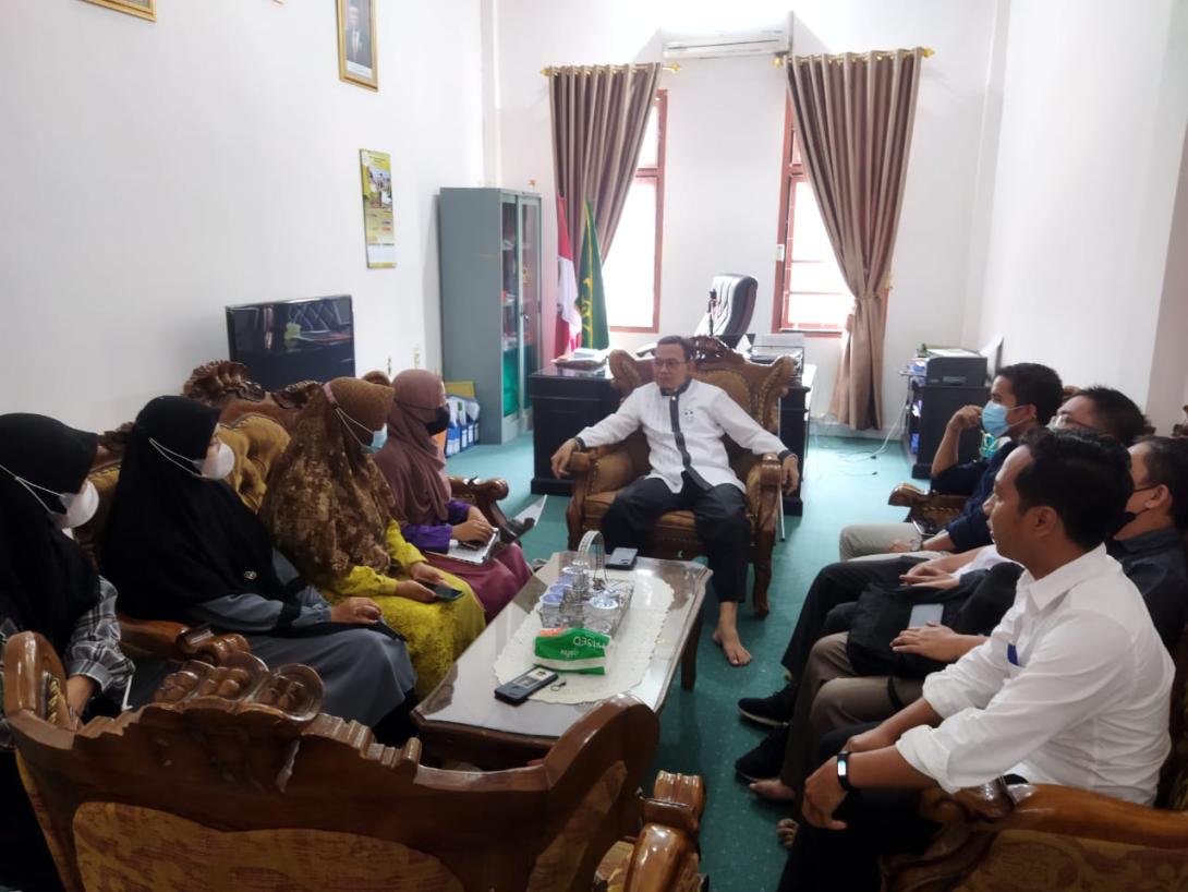 Briefing WR 3 bersama mahasiswa peserta MTQ Tk. Prov. Jambi 2021