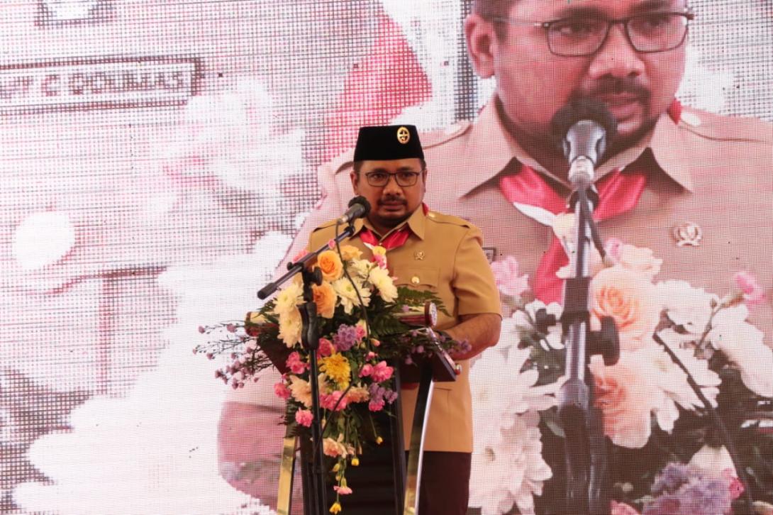 Menag Buka PWN-PTK 2021 Palembang