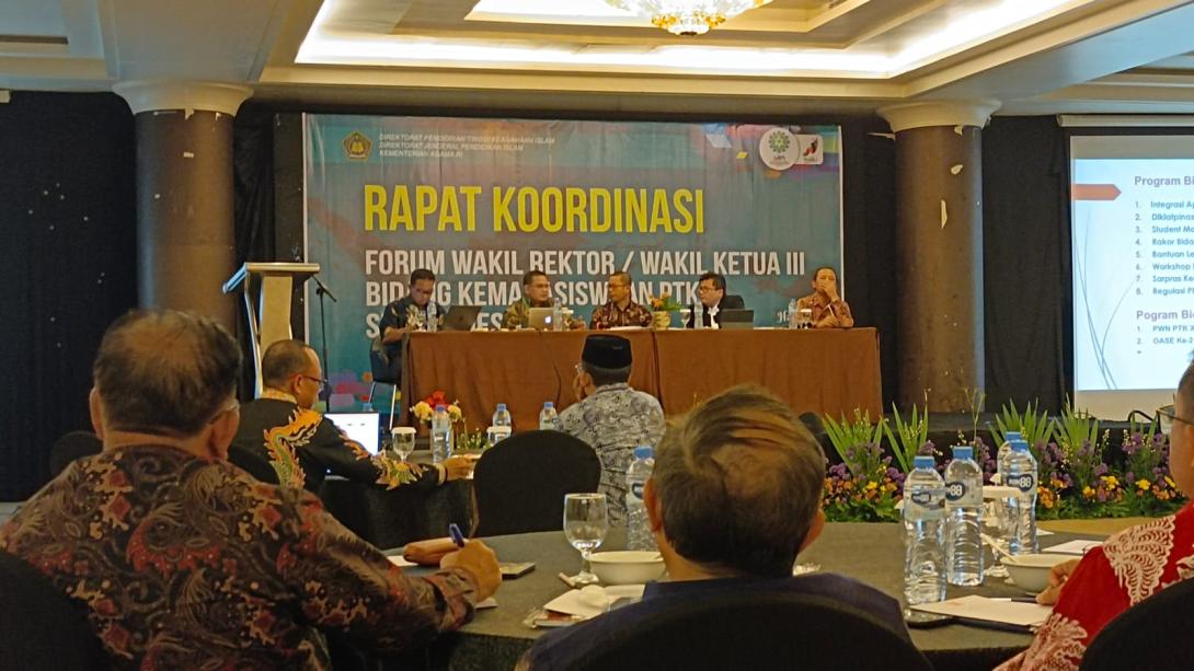 Rakor Warek 3 PTKIN se-Indonesia Bandung