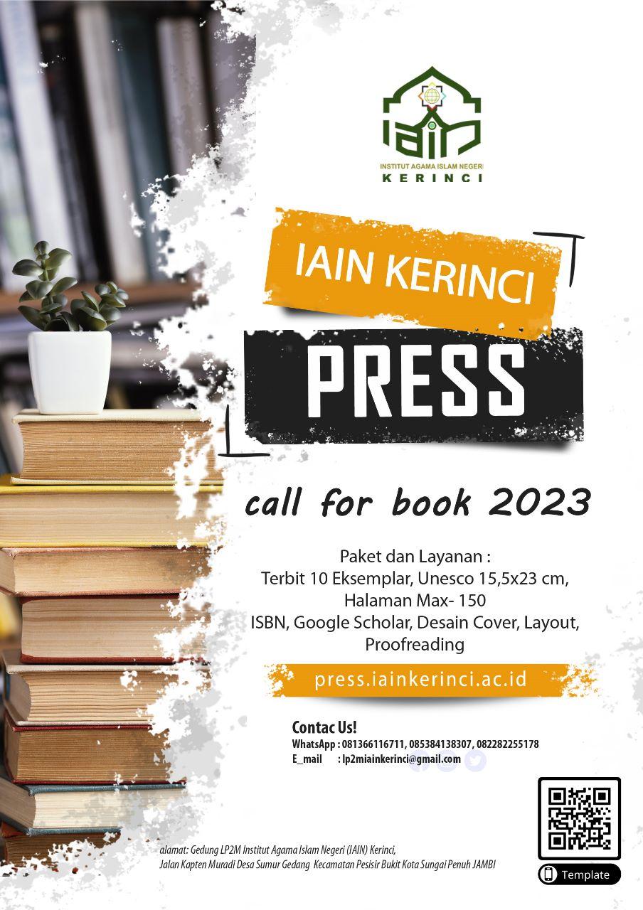 Pamflet IAIN Kerinci Press 2023