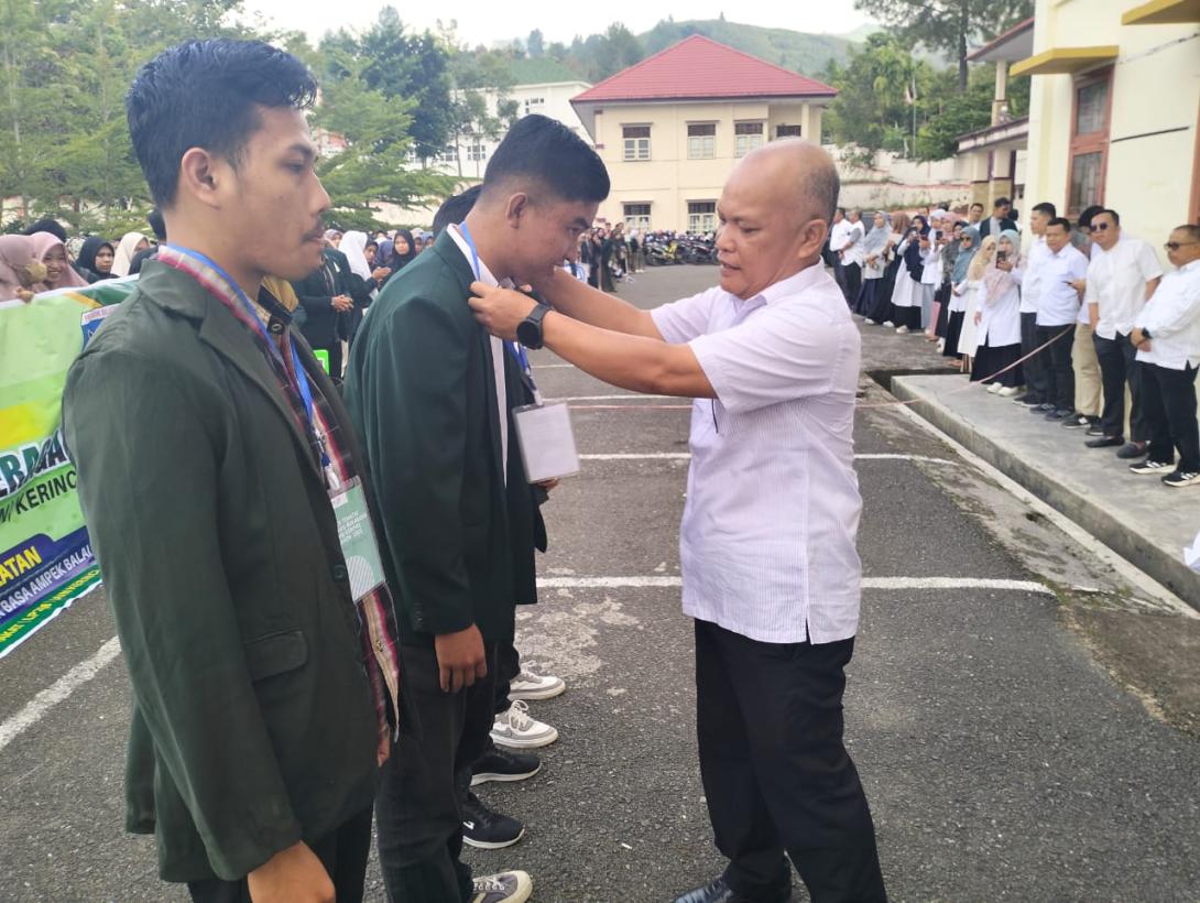 Pelepasan Simbolis KKN Tematik MB IAIN Kerinci 2023 WR I