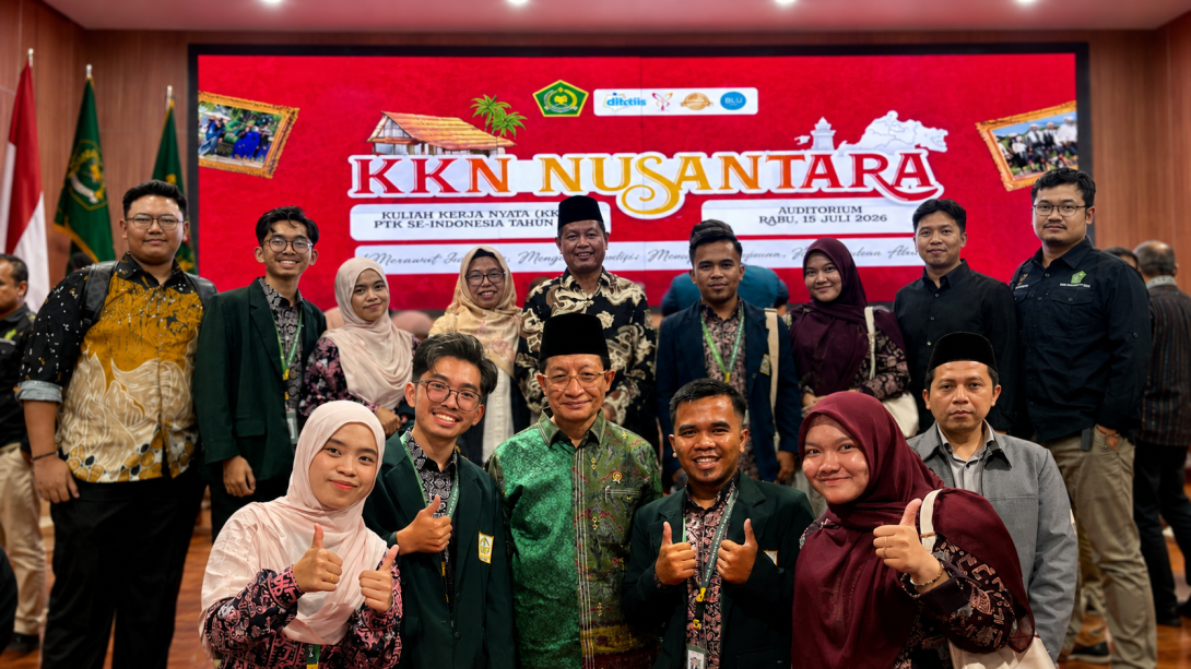 Menag RI Resmi Buka KKN Nusantara VI PTKIN Se-Indonesia 2026, Empat Mahasiswa IAIN Kerinci Siap Mengabdi di Lebak, Banten